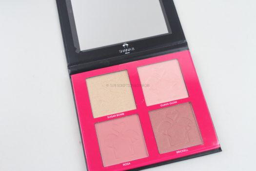 SHAINA B MIAMI Mini Miami Blush and Highlight Palette