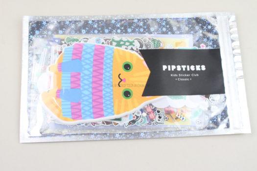 Pipsticks December 2020 Kids Sticker Club Review