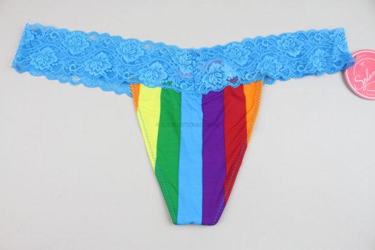 Rainbow Lace Thong