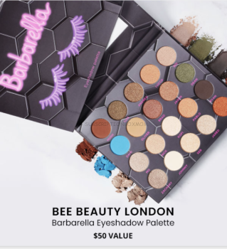 Barbella eyeshadow palette