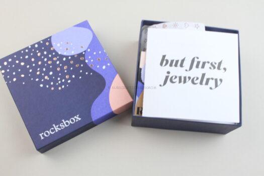 March 2021 RocksBox Jewelry Review