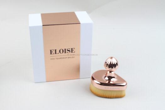 Eloise Beauty Rose Gold Tear Drop Brush