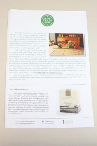 Irish Taste Club February 2021 Review