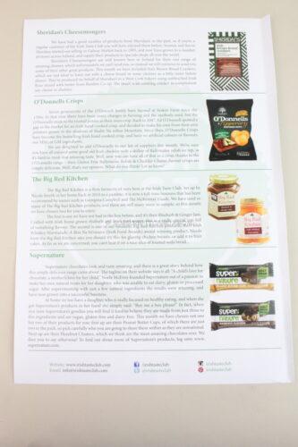 Irish Taste Club February 2021 Review