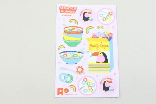 Pipsticks March 2021 Kids Sticker Club Review