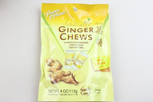 Lemon Ginger Chews