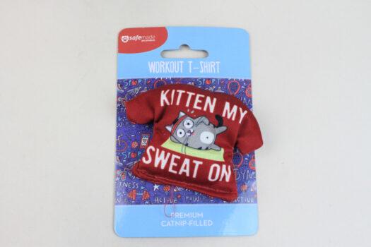 Safemade All-Nip 'Kitten My Sweat On" Workout T-Shirt 