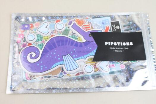 Pipsticks April 2021 Kids Sticker Club Review