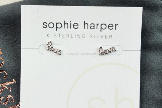Sophie x Sterling "Love" Studs
