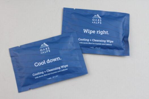 Oars + Alps Cooling + Cleansing Wipes