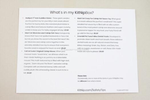 KitNipBox May 2021 Cat Box Review