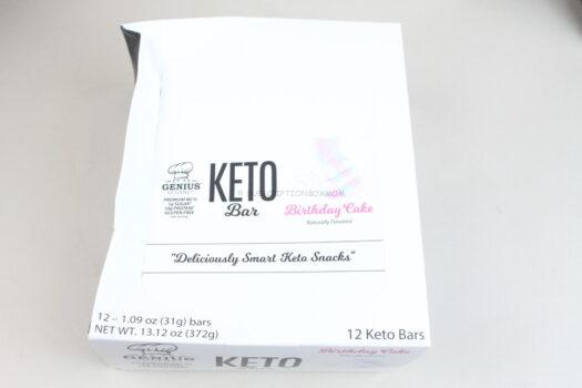 Keto Bars - Birthday Cake