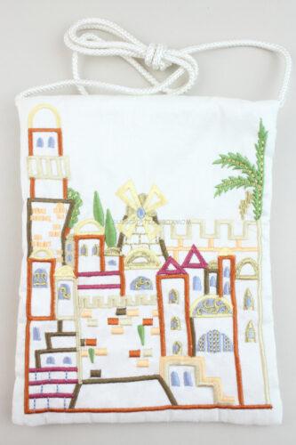 Hand Embroidered Bag By Yair Emmanuel