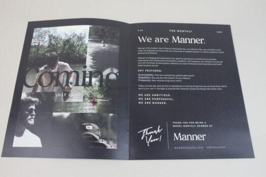 Manner Goods (Gentleman's Box) July 2021 Review 