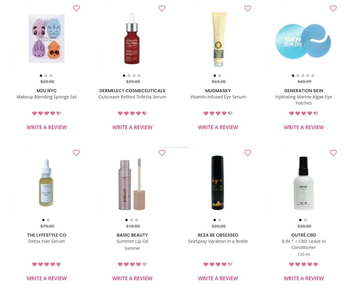 FULL July 2021 Boxycharm Base Box Spoilers