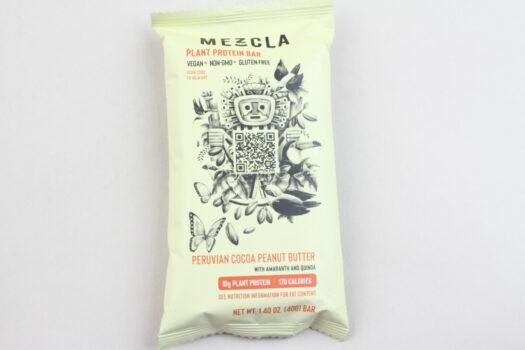 Mezcla Peruvian Cocoa Peanut Butter Bar