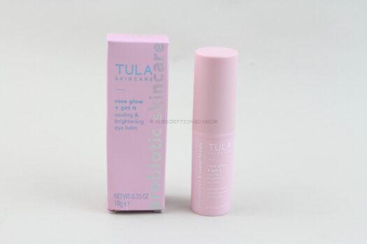 Tula Skincare Rose Glow & Get It Cooling & Brightening Eye Balm $30