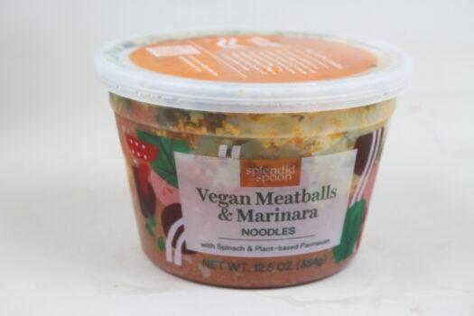 Vegan Meatballs & Marinara Noodles