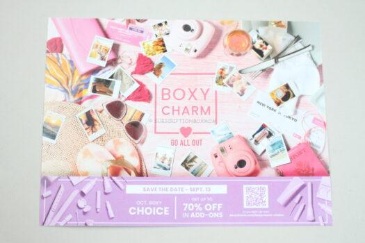 Boxycharm August 2021 Base Box Review