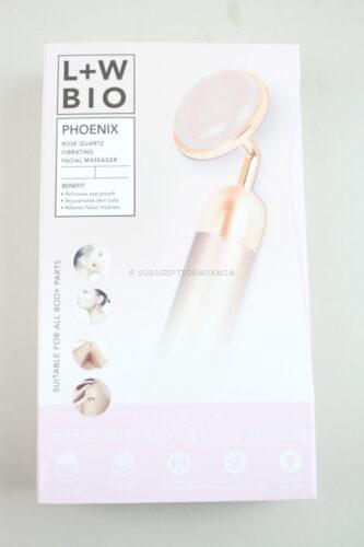 Luxe + Willow Phoenix Rose Quartz Vibrating Facial Massager $79.99