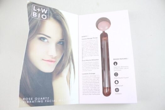 Luxe + Willow Phoenix Rose Quartz Vibrating Facial Massager $79.99