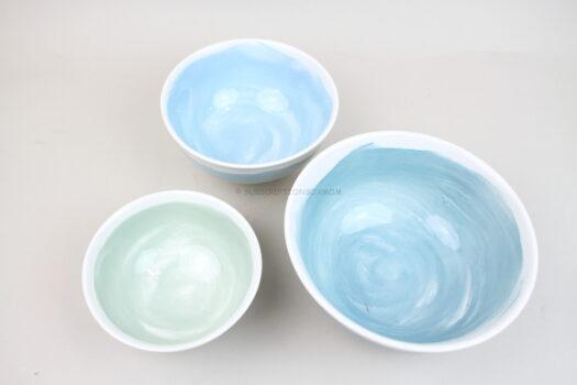 PEPPER + VETIVER Set of 3 Nesting Bowls