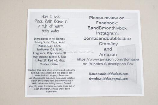 Bombs and Bubbles August 2021 Review