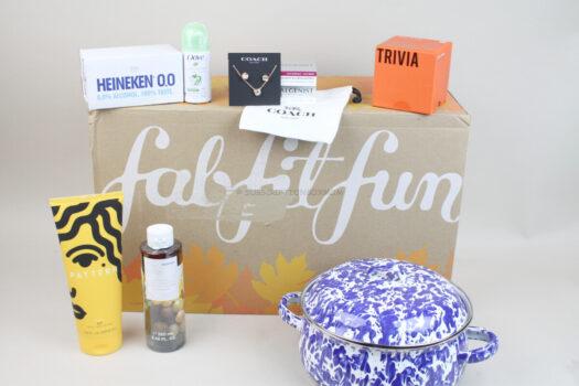 FabFitFun Fall 2021 Review