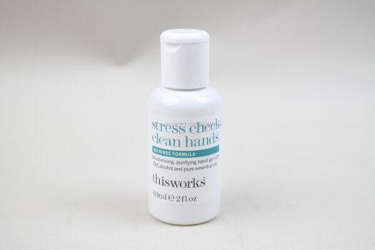 his Works Stress Check Clean Hands