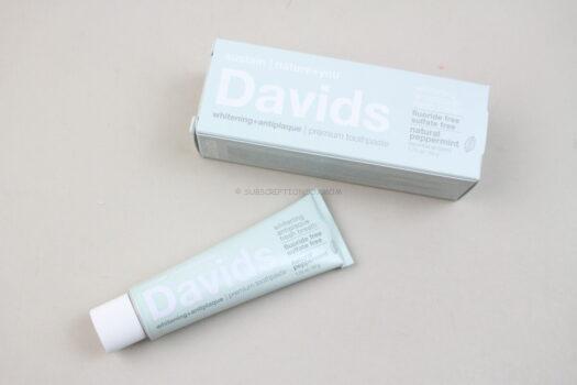 Davids Natural Toothpaste