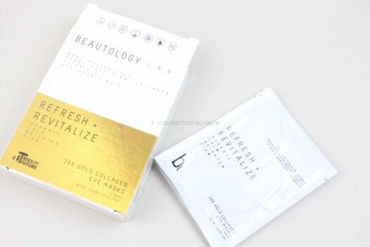 BEAUTOLOGY REFRESH + REVITALIZE 24K Gold Collagen Eye Masks 