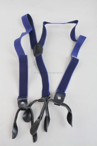 Lahman's Beard Co. Navy Suspenders