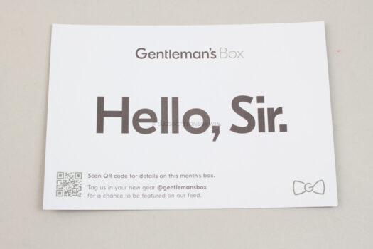 Gentleman's Box September 2021 Review