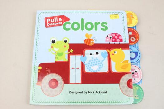 "Pull & Discover Colors" Book