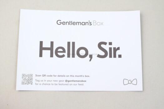Gentleman's Box October 2021 Review