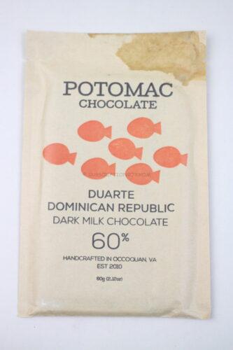 Potomac Chocolate Duarte Dominican Republic Dark Milk Chocolate 60%