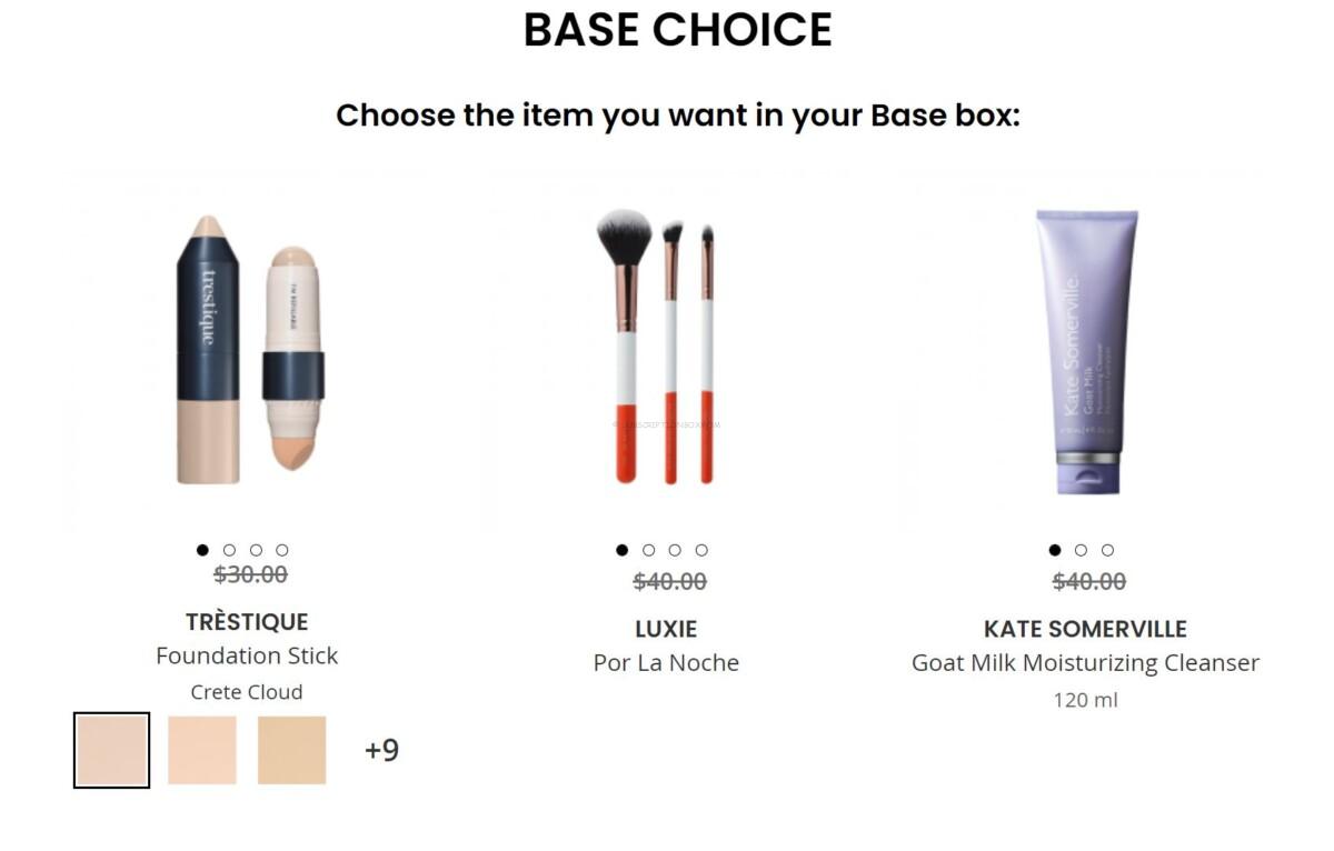 November 2021 Boxycharm Base Box Spoilers