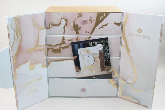 GlossyBox 2021 Advent Calendar Review