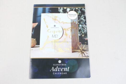 GlossyBox 2021 Advent Calendar Review