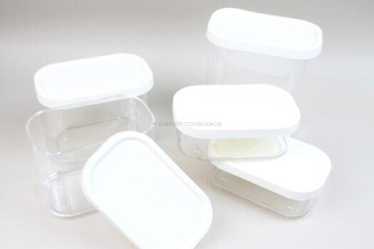 Small Hours Set of 5 Stackable Pantry Containers