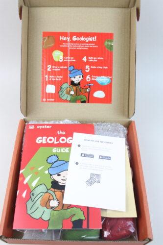 Oyster "Geologist" STEM Subscription Box Review 