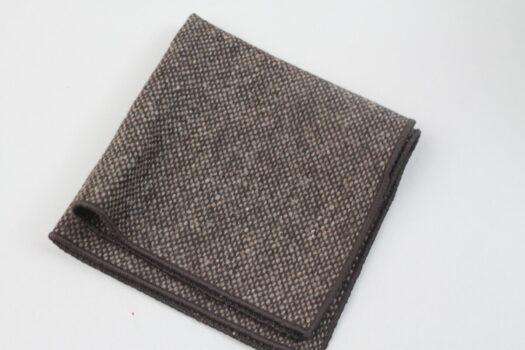 Gentleman's Box Autumn Brown Pocket Square