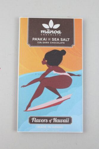 Manoa Hawaiian Pa‘akai Sea Salt Dark Chocolate 