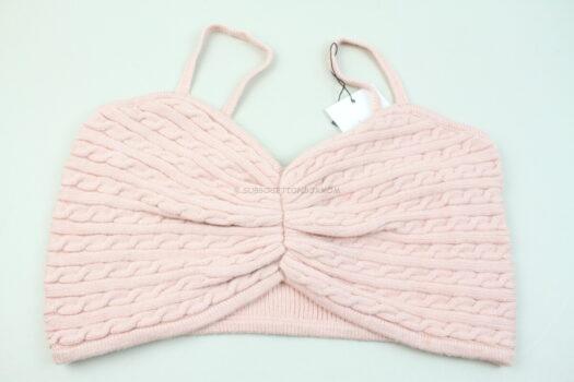 Pink Sweater Bralette