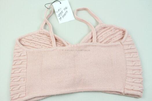 Pink Sweater Bralette