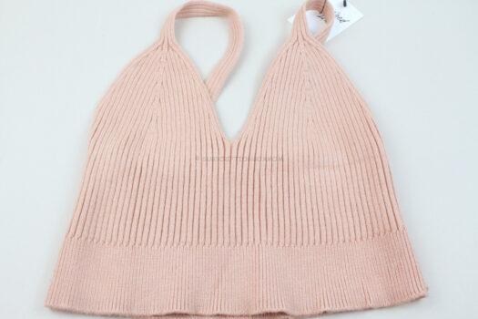 Beige Sweater Bralette