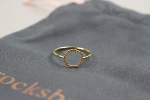 Sophie Harper Pave Circle Ring 