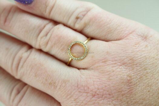 Sophie Harper Pave Circle Ring 