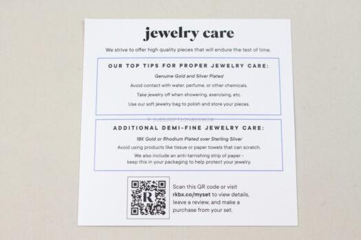 RocksBox January 2022 Jewelry Review 