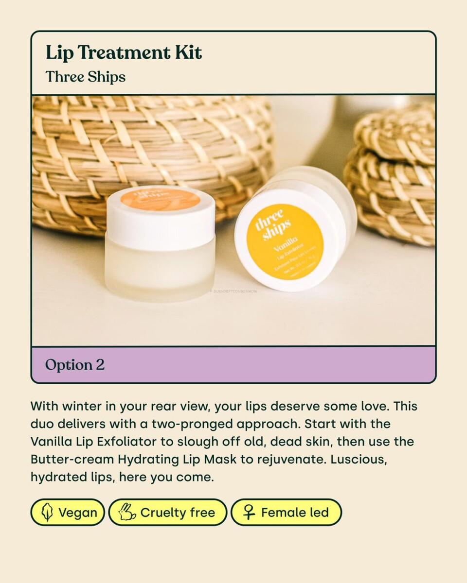 Three Ships Lip Treatment Kit